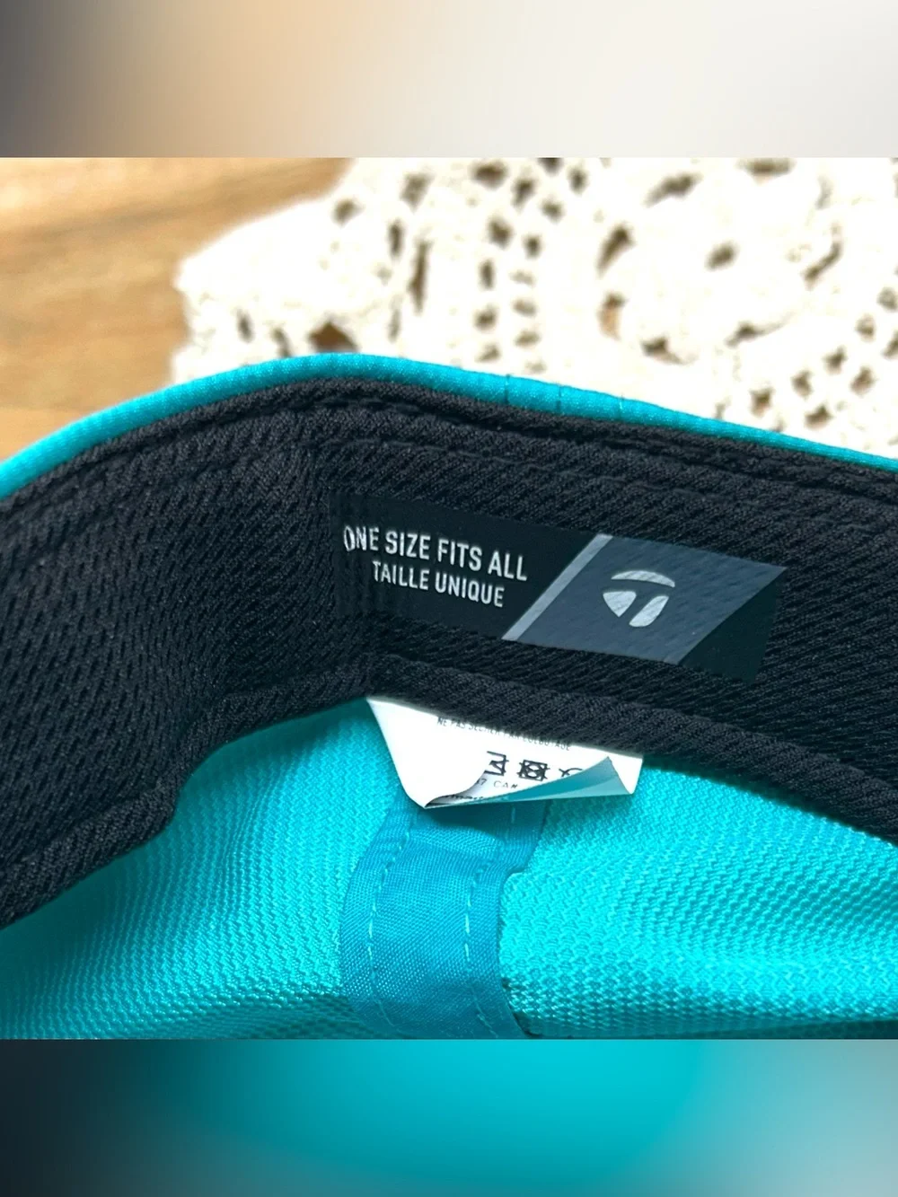 TaylorMade Golf Hat Cap turquoise Blue